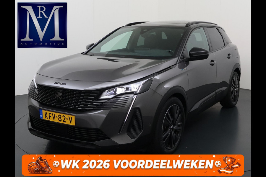 Peugeot 3008 1.6 HYbrid 225 GT Pack Business VAN: 27.900,- VOOR: 24.877,- UW WKVOORDEEL: 3.023,- | PANO | BLACK PACK | CAMERA | CRUISE CONTROL ADAPTIEF DODE HOEK SENSOR | ELEK. ACHTERKLEP | STOELVERWARMING| FOCAL AUDIO|