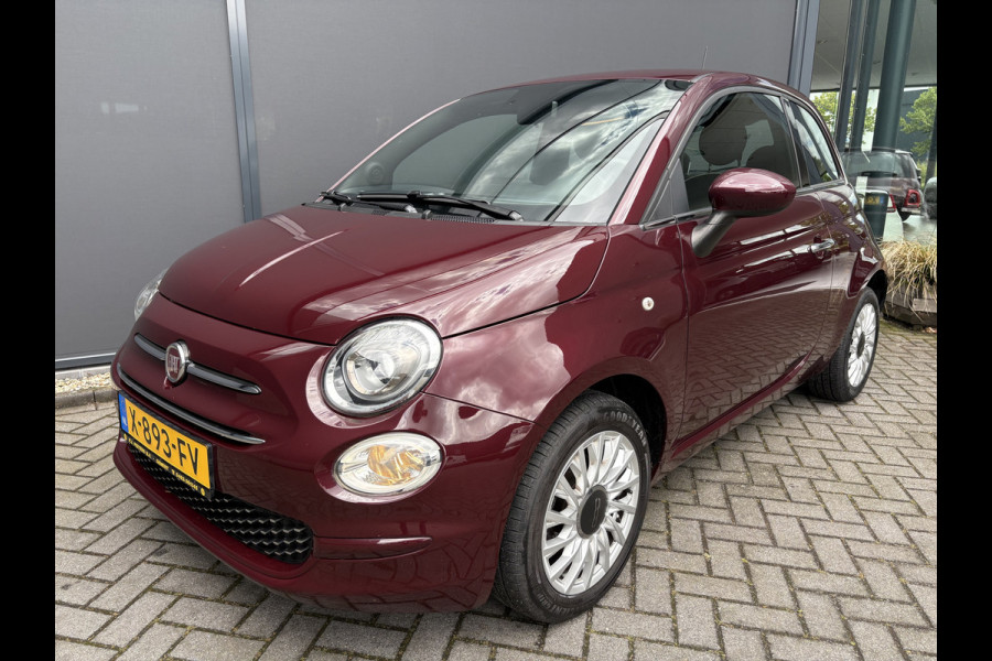 Fiat 500C 1.2 lounge Airco - Apple carplay - Navigatie - Parkeersensoren achter - Licht metalen velgen 15 inch - Cruise control - Bluetooth - Radio - Start/stop systeem - Elektrische ramen