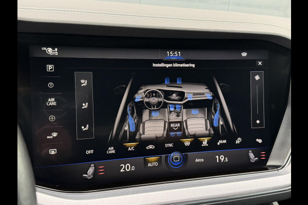 Volkswagen Touareg 3.0 TSi eHybrid 4MOTION 20"/Panoramadak/Trekhaak/Luchtvering/Leder/Stuur + voorruit + stoelverwarming v+a/Dodehoek/Adaptieve cruise