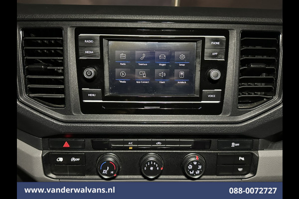 Volkswagen Crafter 2.0 TDI 141pk L3H3 L2H2 Euro6 Airco | Camera | Apple Carplay | Cruisecontrol | Chauffeursstoel Android Auto, Parkeersensoren, Bijrijdersbank