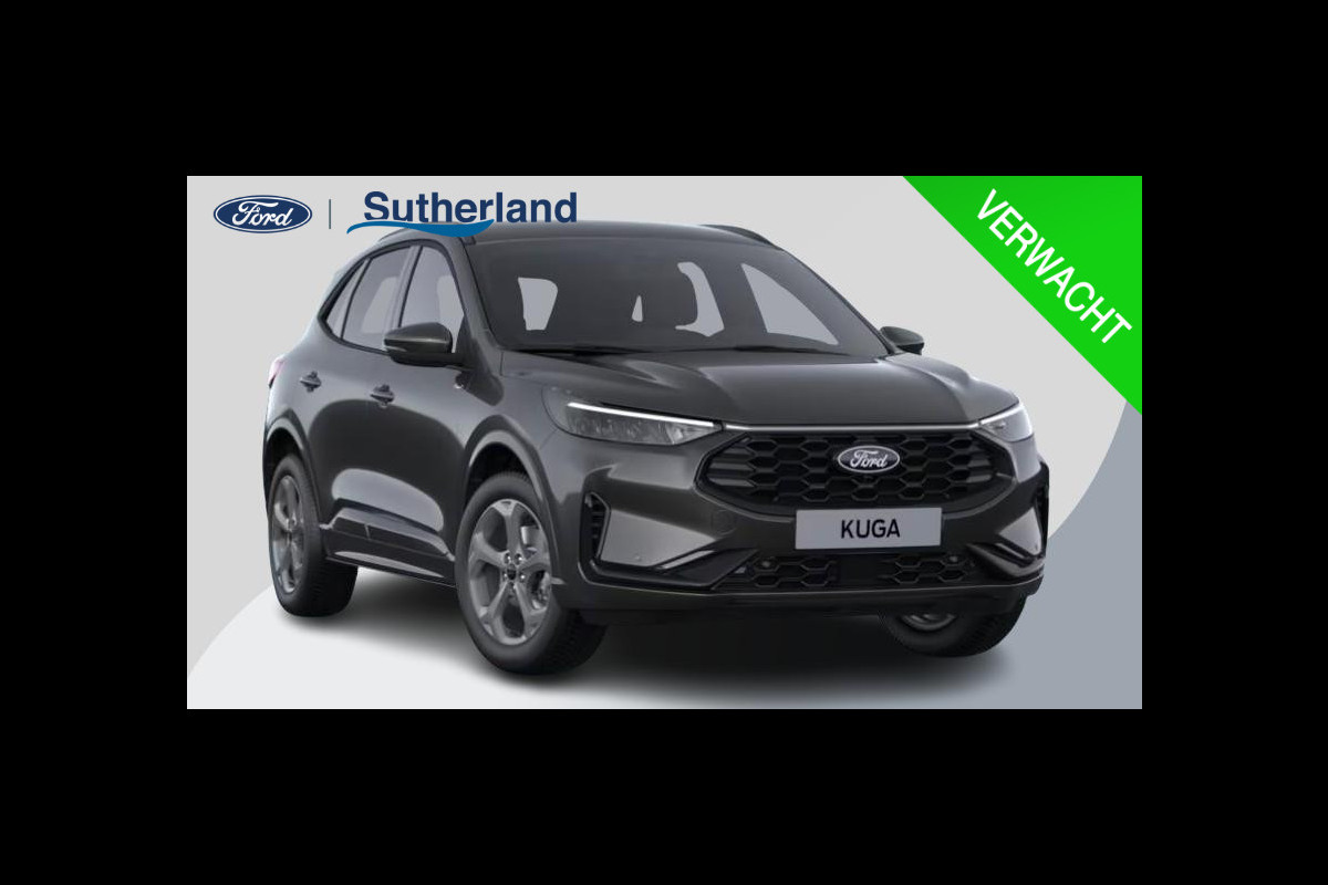 Ford Kuga 2.5 PHEV ST-Line 243 pk | Driver Assistance Pack (incl. Bluecruise Voorbereiding) | All Weather Banden | Wegklapbare trekhaak | 2.100 kg trekgewicht! | Winterpakket