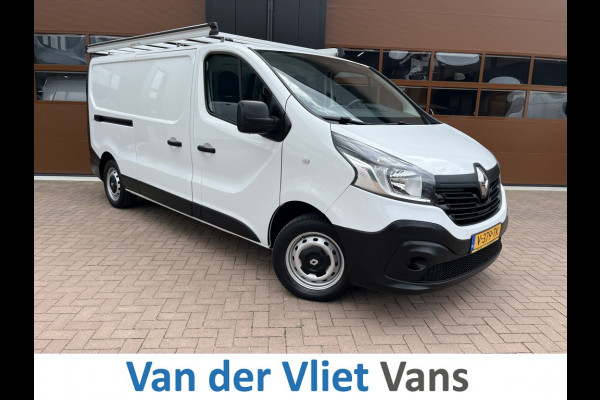 Renault Trafic 1.6 dCi 122pk E6 L2 Comfort 3p Lease €185 p/m, Trekhaak, Imperiaal, Airco, Navi, PDC, Cruise controle.