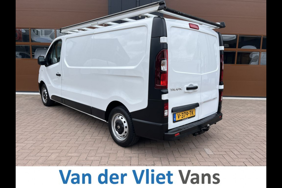 Renault Trafic 1.6 dCi 122pk E6 L2 Comfort 3p Lease €185 p/m, Trekhaak, Imperiaal, Airco, Navi, PDC, Cruise controle.