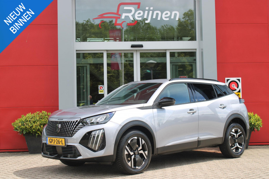 Peugeot 2008 1.2 100PK ALLURE | TREKHAAK | CAMERA VOOR + ACHTER | NAVIGATIE | DRAADLOZE APPLE CARPLAY/ANDROID AUTO | LED KOPLAMPEN | ALL SEASON BANDEN | ADAPTIVE CRUISE CONTROL | DODEHOEK DETECTIE | CLIMATE CONTROL | DAB+ RADIO |