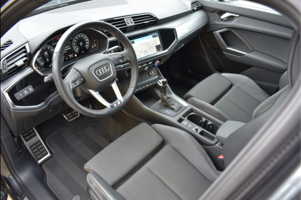 Audi Q3 Sportback 45 TFSI e S-Line Black Ed Navi Leder Camera Trekhaak 19 Inch
