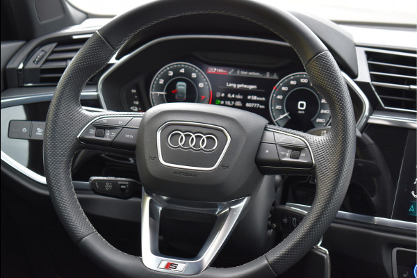 Audi Q3 Sportback 45 TFSI e S-Line Black Ed Navi Leder Camera Trekhaak 19 Inch