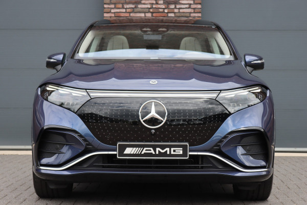 Mercedes-Benz EQS SUV 450+ AMG Line 118 kWh | Luchtvering | Hyperscreen | Achterasbesturing | Massage | Stoelventilatie | Distronic+ | Burmester | Augmented Reality HUD | Digital Light | Surround Camera |