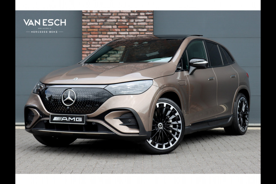 Mercedes-Benz EQE SUV 350 4MATIC AMG Line 91 kWh | Hyperscreen | Luchtvering | Achterasbesturing | Distronic+ | Burmester | HUD | Verwarmd Stuurwiel | Trekhaak | Digital Light |