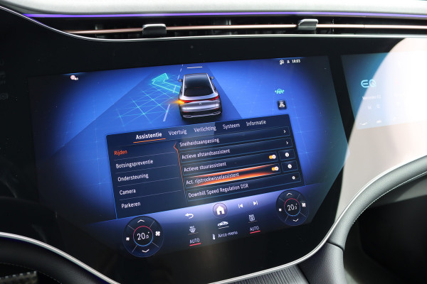 Mercedes-Benz EQE SUV 350 4MATIC AMG Line 91 kWh | Hyperscreen | Luchtvering | Achterasbesturing | Distronic+ | Burmester | HUD | Verwarmd Stuurwiel | Trekhaak | Digital Light |