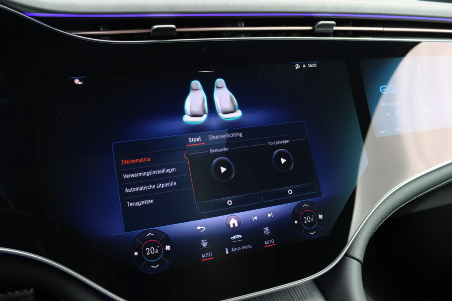 Mercedes-Benz EQE SUV 350 4MATIC AMG Line 91 kWh | Hyperscreen | Luchtvering | Achterasbesturing | Distronic+ | Burmester | HUD | Verwarmd Stuurwiel | Trekhaak | Digital Light |