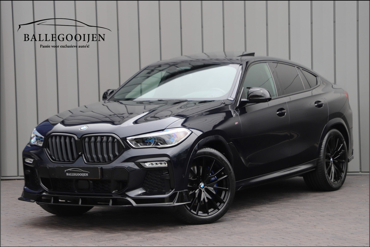 BMW X6 xDrive40i High Executive | 340PK | Head-up | Carbon | Bowers&Wilkins | Adapt. onderstel | Massage | Keyless-go | Pano | Trekhaak