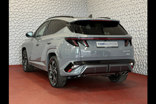 Hyundai Tucson NIEUWE AUTO TOP MODEL N LINE + 1.6 T-GDI PHEV SKY PANO 360CAM ELEK.KLEP ELEK.STOEL MEMORY VERWARMD SUBWOOFER 19" LMV ZWARTE HEME PLUG IN HYBRIDE