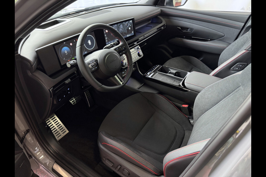 Hyundai Tucson NIEUWE AUTO TOP MODEL N LINE + 1.6 T-GDI PHEV SKY PANO 360CAM ELEK.KLEP ELEK.STOEL MEMORY VERWARMD SUBWOOFER 19" LMV ZWARTE HEME PLUG IN HYBRIDE