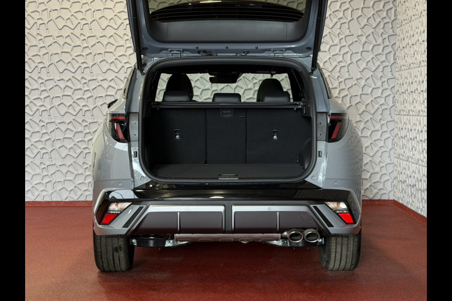 Hyundai Tucson NIEUWE AUTO TOP MODEL N LINE + 1.6 T-GDI PHEV SKY PANO 360CAM ELEK.KLEP ELEK.STOEL MEMORY VERWARMD SUBWOOFER 19" LMV ZWARTE HEME PLUG IN HYBRIDE