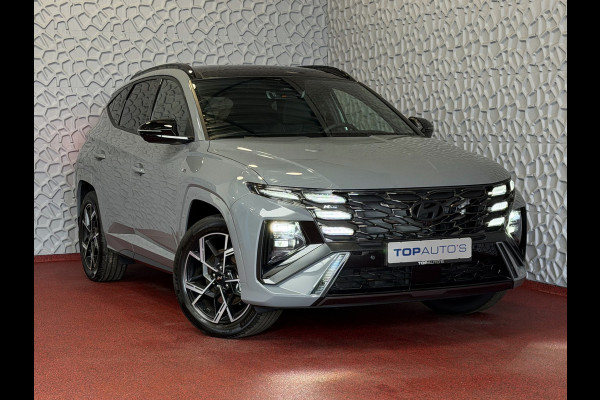 Hyundai Tucson NIEUWE AUTO TOP MODEL N LINE + 1.6 T-GDI PHEV SKY PANO 360CAM ELEK.KLEP ELEK.STOEL MEMORY VERWARMD SUBWOOFER 19" LMV ZWARTE HEME PLUG IN HYBRIDE