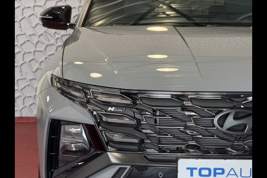 Hyundai Tucson NIEUWE AUTO TOP MODEL N LINE + 1.6 T-GDI PHEV SKY PANO 360CAM ELEK.KLEP ELEK.STOEL MEMORY VERWARMD SUBWOOFER 19" LMV ZWARTE HEME PLUG IN HYBRIDE
