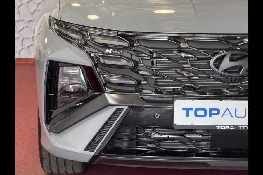 Hyundai Tucson NIEUWE AUTO TOP MODEL N LINE + 1.6 T-GDI PHEV SKY PANO 360CAM ELEK.KLEP ELEK.STOEL MEMORY VERWARMD SUBWOOFER 19" LMV ZWARTE HEME PLUG IN HYBRIDE