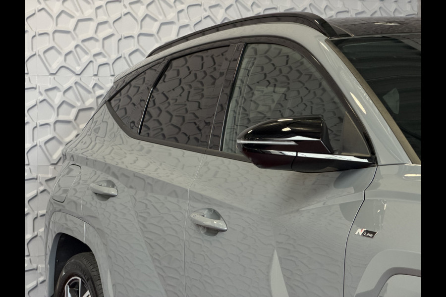 Hyundai Tucson NIEUWE AUTO TOP MODEL N LINE + 1.6 T-GDI PHEV SKY PANO 360CAM ELEK.KLEP ELEK.STOEL MEMORY VERWARMD SUBWOOFER 19" LMV ZWARTE HEME PLUG IN HYBRIDE