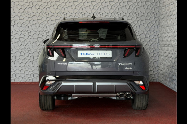 Hyundai Tucson NIEUW 1.6 T-GDI PHEV N-LINE 360°CAMERA ELEK.KLEP ELEK.STOEL MEMORY VERWARMD/GEKOELD SUBWOOFER 19" LMV ZWARTE HEMEL STUURVERW. PLUG IN HYBRIDE