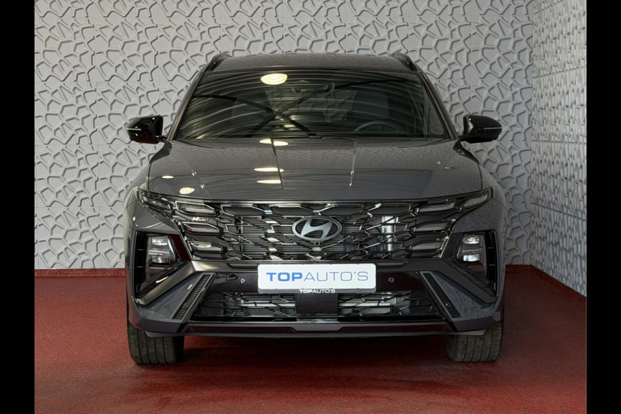 Hyundai Tucson NIEUW 1.6 T-GDI PHEV N-LINE 360°CAMERA ELEK.KLEP ELEK.STOEL MEMORY VERWARMD/GEKOELD SUBWOOFER 19" LMV ZWARTE HEMEL STUURVERW. PLUG IN HYBRIDE