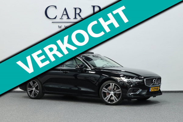 Volvo V60 2.0 T8 Twin Engine AWD R-Design BTW/LED/VIRTUAL/PANO/LEER+S.VERWARMING+MEMORY/KEYLES/CAM/HUD/LINE/ACC/12 MDN GARANTIE!