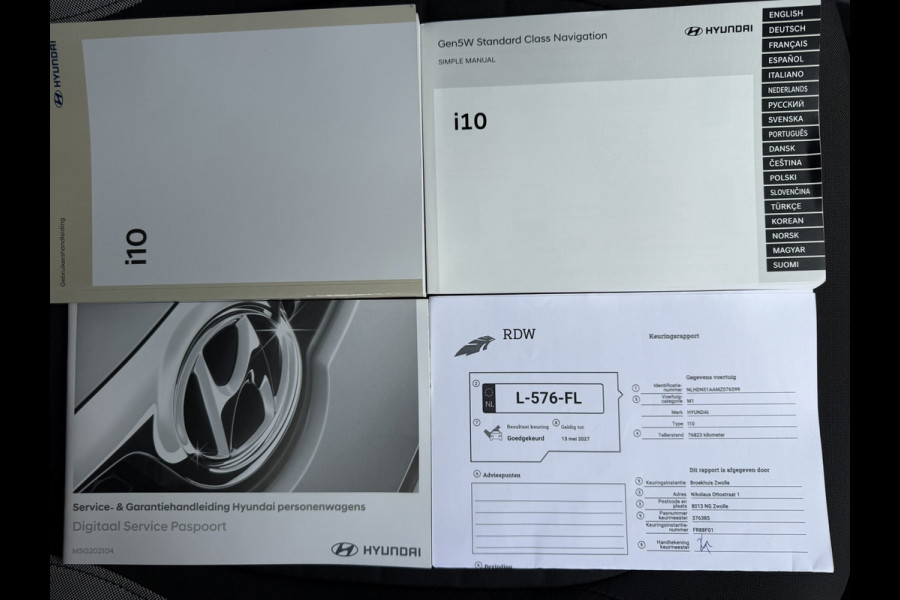 Hyundai i10 1.0 Comfort / Apple CarPlay-Android / Navigatie + Camera / Cruisie Control / 1e Eigenaar / NED-Hyundai