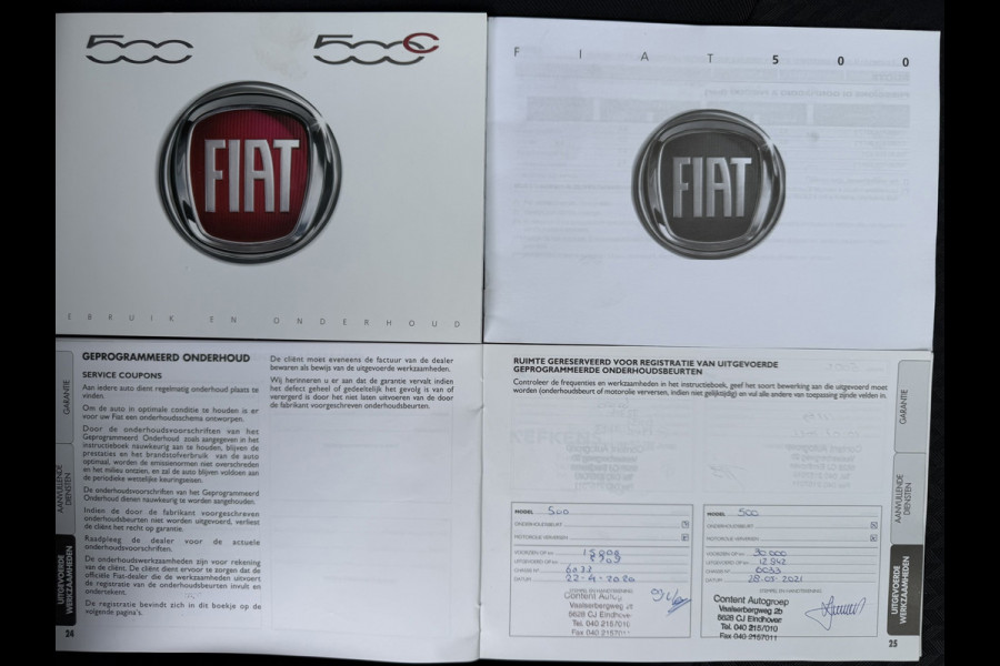 Fiat 500C 1.2 Young Cabrio Softtop / Navigatie / 1e Eigenaar / 4-Cilinders / Cruise Control / NED-Fiat
