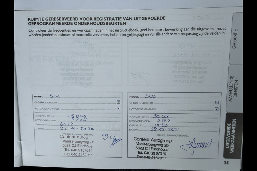 Fiat 500C 1.2 Young Cabrio Softtop / Navigatie / 1e Eigenaar / 4-Cilinders / Cruise Control / NED-Fiat