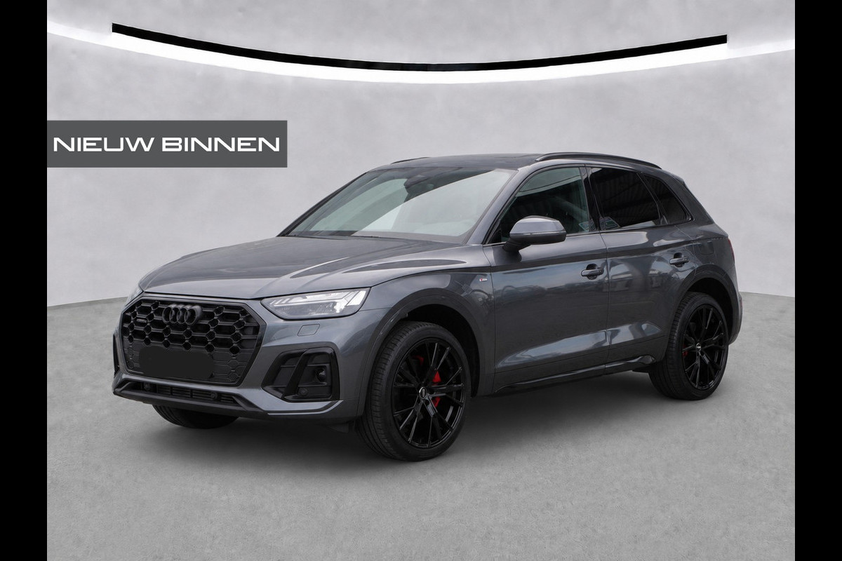 Audi Q5 50 TFSI e S edition S-Line | Panoramadak | Adaptive Cruise Control | Stoelverwarming | Ambiance Verlichting | Camera | Navigatie | Apple Carplay | Keyless | SOH 92%