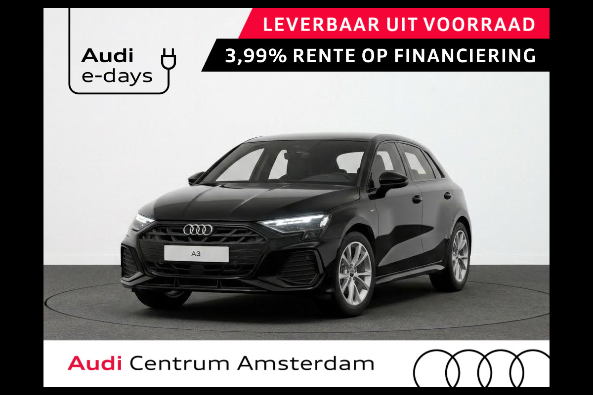 Audi A3 Sportback S edition 40 TFSI e 204 pk | Comfortpakket plus | Lichtpakket plus ambient light | Glazen panoramadak | achteruitrijcamera |