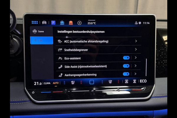Volkswagen Tiguan 1.5 eHybrid R-Line Black Style 272pk 20"/VOL Leder + memory/Trekhaak/Harman Kardon/Stuur + stoelverwarming + koeling/Matrix LED/Dodehoek/Head-up