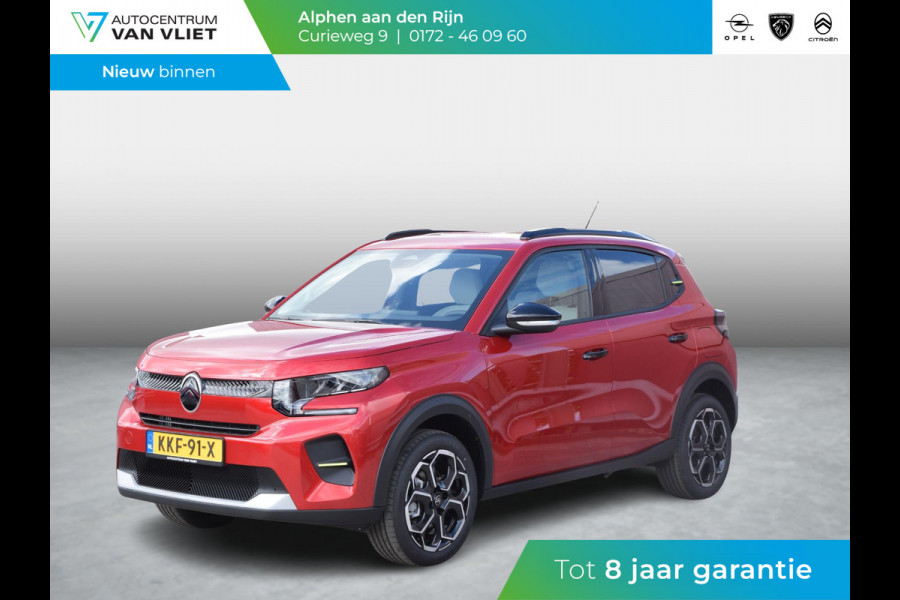 Citroën C3 1.2 Hybrid 110pk Max | NAVI | APPLE CARPLAY | PARKEERSENSOREN MET CAMERA | CLIMATE CONTROL | 17" LICHTMETALEN VELGEN