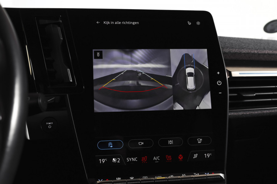 Renault Mégane E-Tech EV60 Optimum Charge Techno | Dig.Cockpit | Adapt.Cruise | Stoel-+Stuurverw. | 360 camera | NAV+App.Connect | Auto. Airco | Trekhaak | LM 20" |