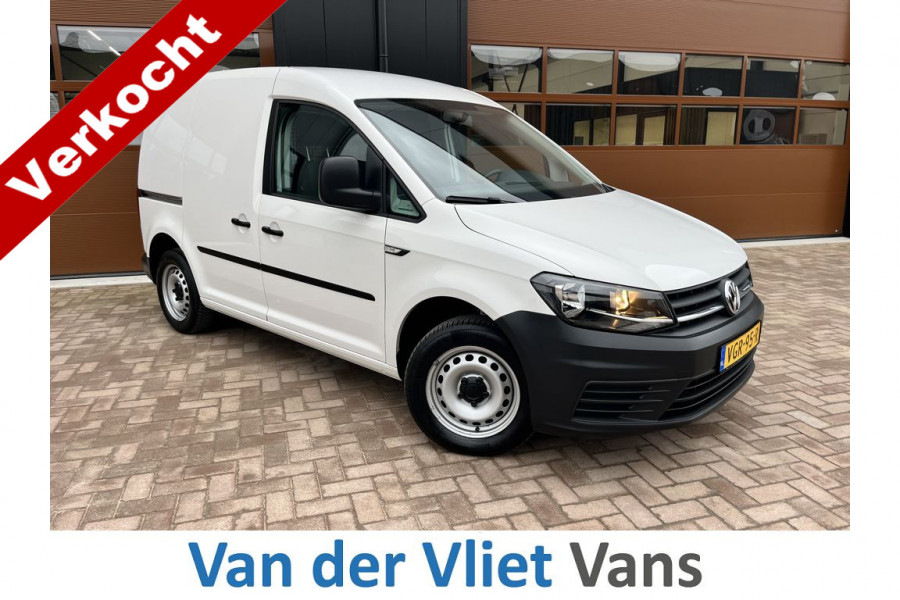 Volkswagen Caddy 2.0 TDI E6 BMT Trendline BPM Vrij! Lease €224 p/m, Airco, Navi, Carplay/Android auto, Onderhoudshistorie aanwezig