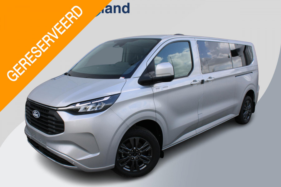 Ford Transit Custom 340 2.5 PHEV L2H1 Limited | 233pk | 9-persoons | Dubbele zijschuifdeur | Privacy Glass | Inklapbare trekhaak | 17 inch lichtmetalen velgen | Driver Assistance Pack Premium | Verwarmbaar stuurwiel | Prijs ex. BTW incl. BPM | Prijs incl. BTW en BPM 58.900 EU