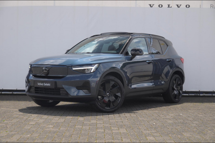 Volvo EX40 Single Motor Extended Range Plus Black Ed. 82 kWh / DEMO LEX / Panoramadak / Apple Carplay / Android Auto / Harman kardon audio / Adaptive cruise control / Pilot assist / Lichtmetalen velgen /