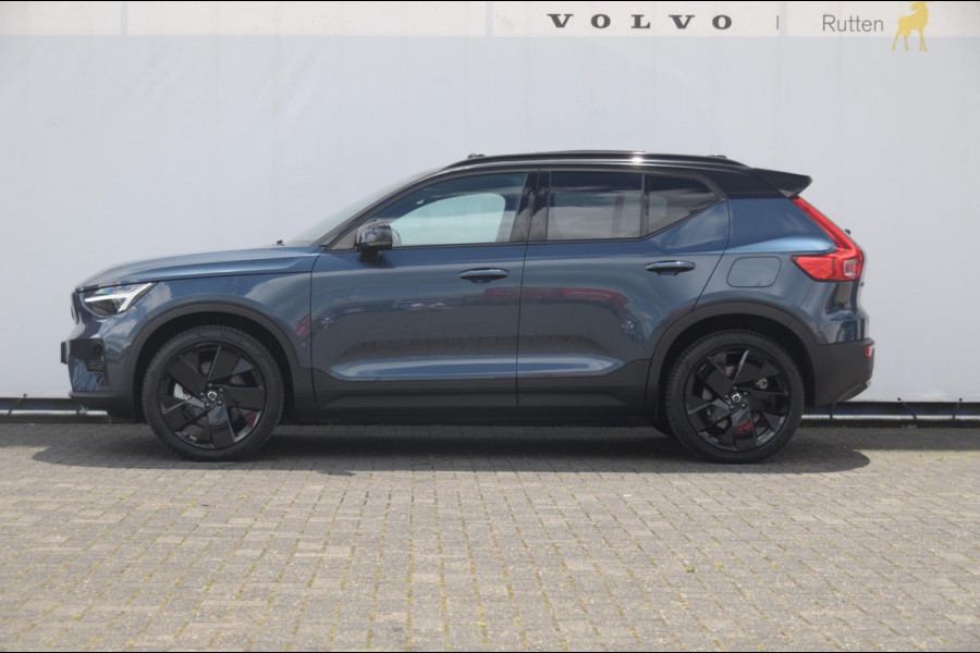 Volvo EX40 Single Motor Extended Range Plus Black Ed. 82 kWh / DEMO LEX / Panoramadak / Apple Carplay / Android Auto / Harman kardon audio / Adaptive cruise control / Pilot assist / Lichtmetalen velgen /