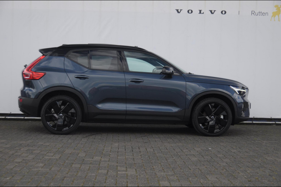 Volvo EX40 Single Motor Extended Range Plus Black Ed. 82 kWh / DEMO LEX / Panoramadak / Apple Carplay / Android Auto / Harman kardon audio / Adaptive cruise control / Pilot assist / Lichtmetalen velgen /