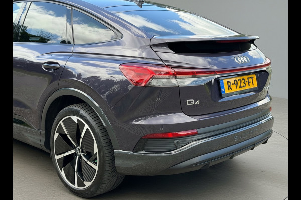 Audi Q4 Sportback e-tron 35 S edition 55 kWh, 2 X S-LINE, panoramadak, achteruitrijcamera, 1/2 lederen sportinterieur, vele opties