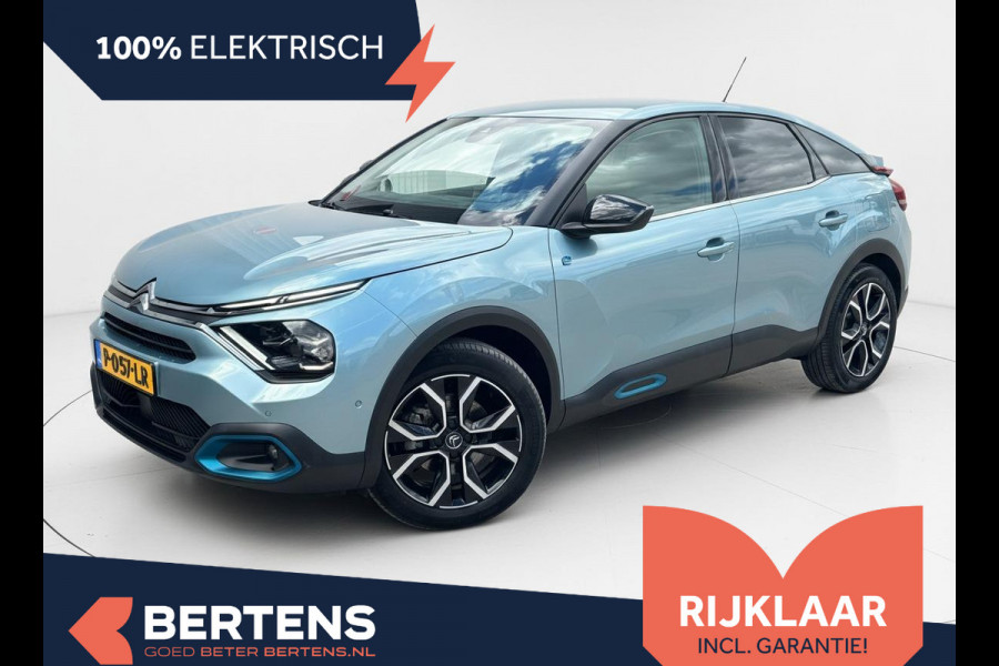Citroën Ë-C4 Feel Edition 50 kWh | zeer compleet! | Rijklaar geleverd incl 12 maanden BOVAG garantie! |