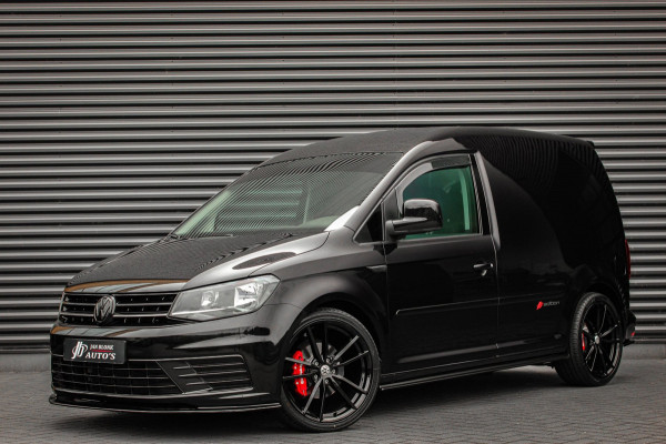Volkswagen Caddy 2.0 TDI 185PK JB- EDITION / FULL BLACK / SCHROEFSET / LEDEREN BEKLEDING / NIEUWSTAAT / ELEK- PAKKET / MAXTON PACK
