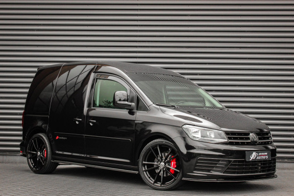 Volkswagen Caddy 2.0 TDI 185PK JB- EDITION / FULL BLACK / SCHROEFSET / LEDEREN BEKLEDING / NIEUWSTAAT / ELEK- PAKKET / MAXTON PACK