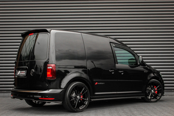 Volkswagen Caddy 2.0 TDI 185PK JB- EDITION / FULL BLACK / SCHROEFSET / LEDEREN BEKLEDING / NIEUWSTAAT / ELEK- PAKKET / MAXTON PACK