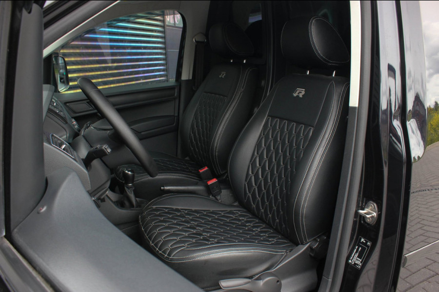 Volkswagen Caddy 2.0 TDI 185PK JB- EDITION / FULL BLACK / SCHROEFSET / LEDEREN BEKLEDING / NIEUWSTAAT / ELEK- PAKKET / MAXTON PACK