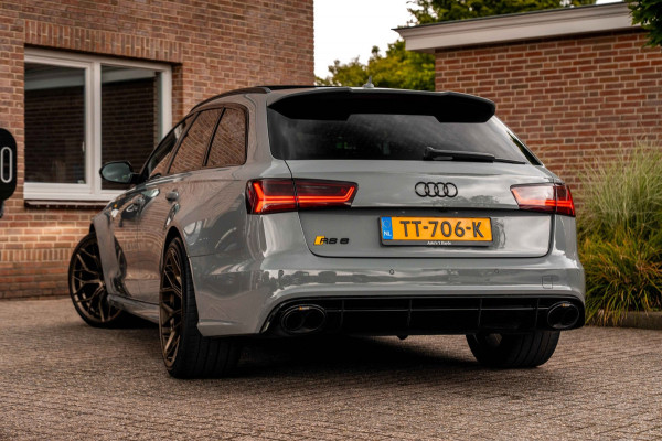 Audi RS6 Avant 4.0 TFSI Quattro Performance Pro Line Plus Keramisch Pano Carbon B&O 360 Camera 21'' WF