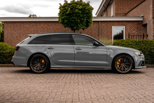 Audi RS6 Avant 4.0 TFSI Quattro Performance Pro Line Plus Keramisch Pano Carbon B&O 360 Camera 21'' WF