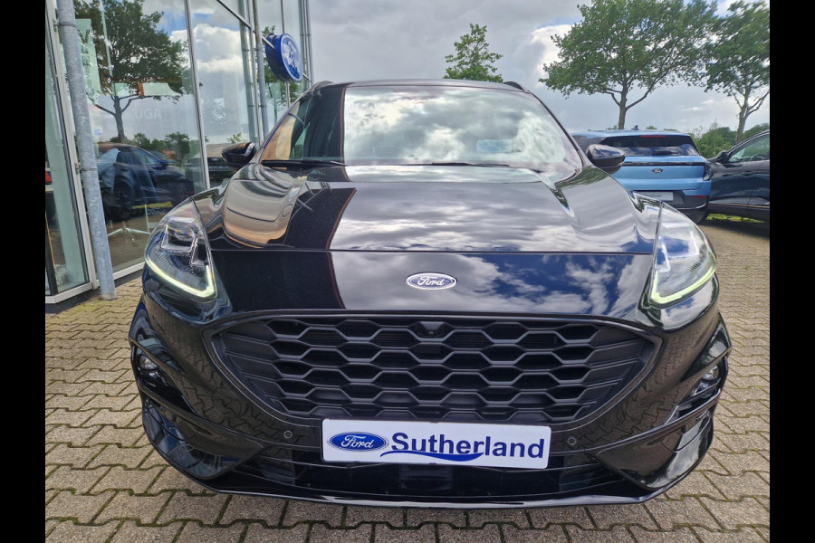 Ford Kuga 2.5 PHEV ST-Line X | Black Pack | 20 inch LMV Black met rode remklauwen | Elektrisch wegklapbare trekhaak | Winter Pack | Blind Spot System | Koplampen adaptief | Elektrische achterklep