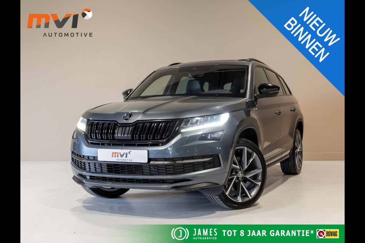 Škoda Kodiaq 2.0 TSI 4x4 Sport Line / 180pk / Trekhaak / Panorama dak / Dodehoek herkenning /