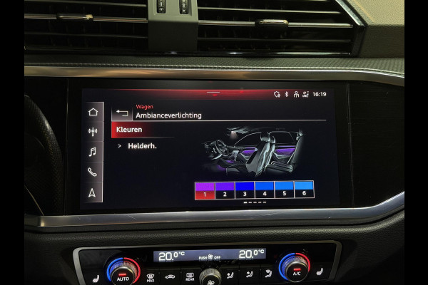 Audi Q3 Sportback 45 TFSI e S Edition 20"/Panoramadak/Leder/Dodehoek/360 camera/Keyless/Sfeerverlichting/Camera/Elektrische klep