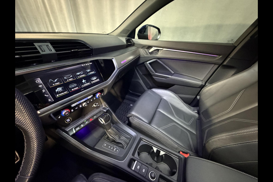 Audi Q3 Sportback 45 TFSI e S Edition 20"/Panoramadak/Leder/Dodehoek/360 camera/Keyless/Sfeerverlichting/Camera/Elektrische klep